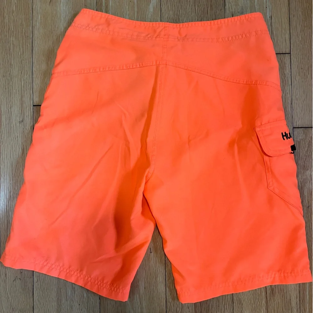 Hurley Boy’s Orange Board Shorts - Picture 3 of 4